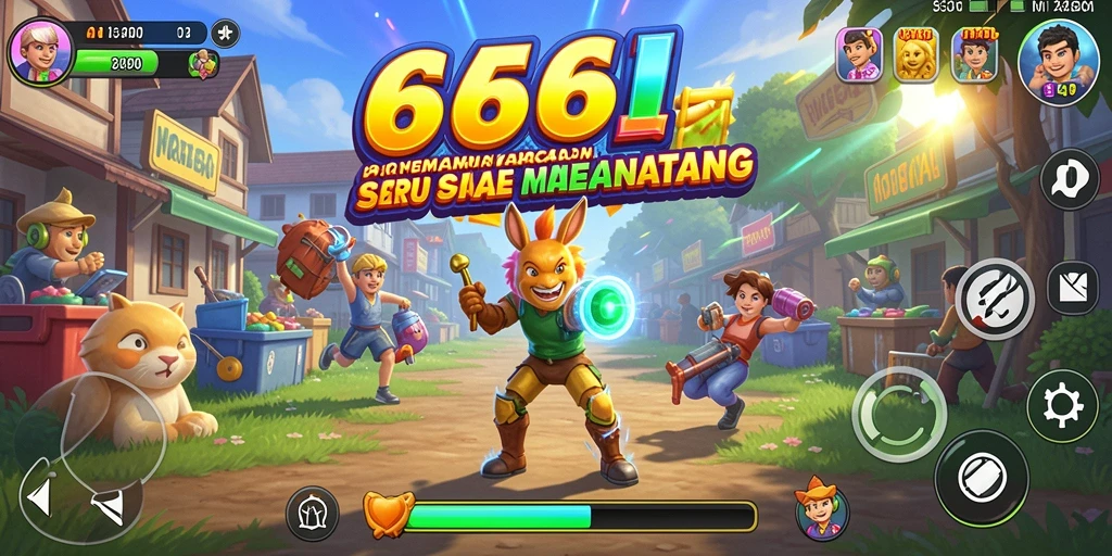 Tampilan menarik dari gameplay <strong>666I</strong> yang penuh aksi dan tantangan.