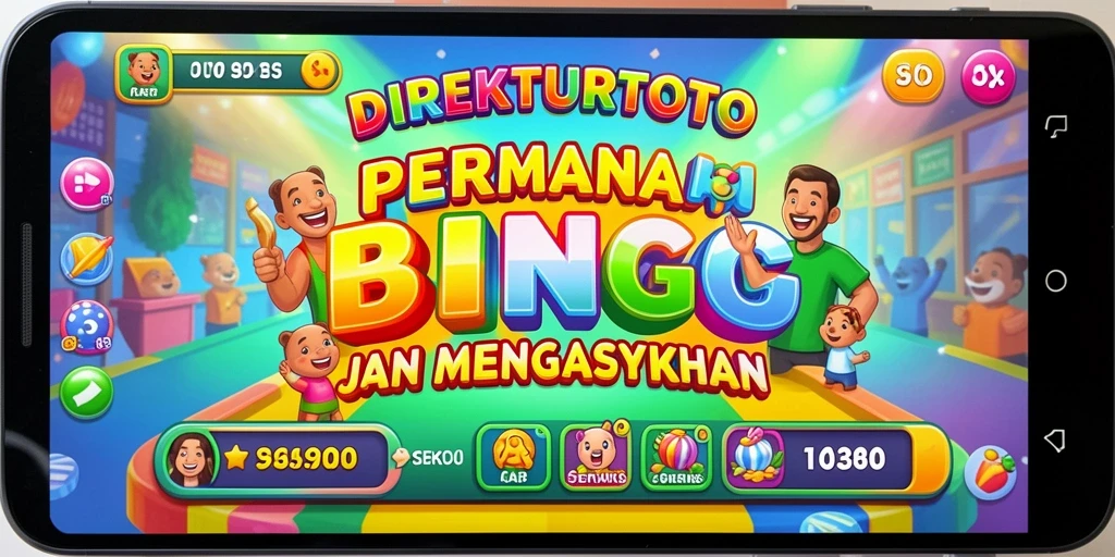 Tampilan permainan bingo DIREKTURTOTO yang seru dan mengasyikkan.