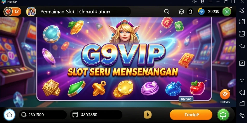 Screenshot G9VIP menunjukkan gameplay slot yang menarik dan seru.