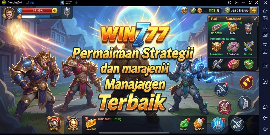 Tangkapan layar menunjukkan gameplay menarik dari WIN777.